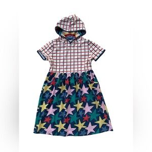 Finding Foxtale Size 12 Starbound Hooded Colorful Star Print Dress